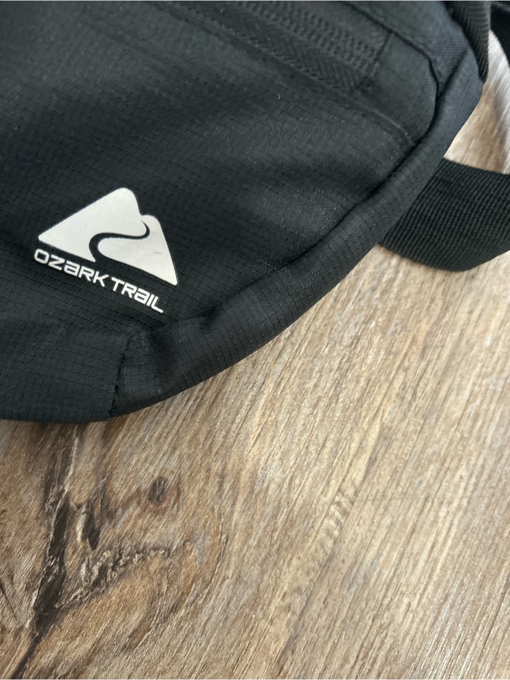 Ozark Trail Black Waist Bag with Silver Logo Accent - Picture 3 of 9